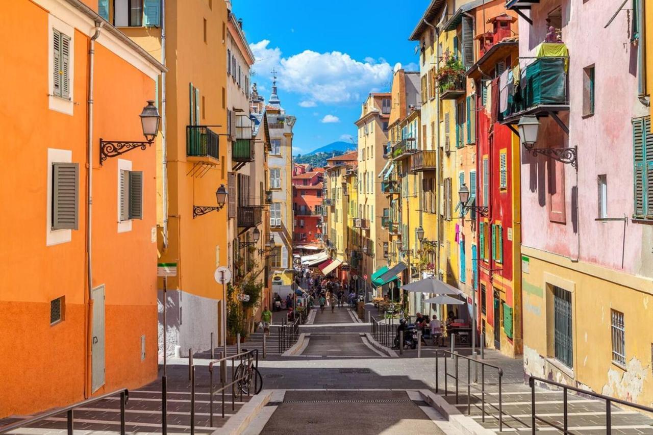 2 Rooms - Hyper Centre - Air-Conditioned - Terrace - Quiet - Tramway - Equipped Kitchen - Wifi Nizza Kültér fotó