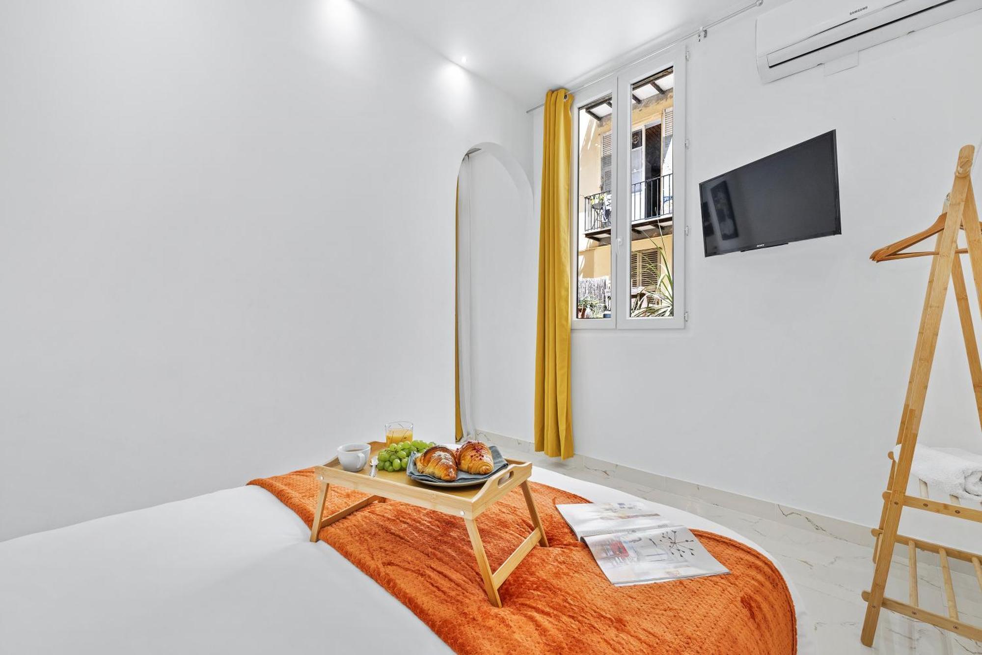 2 Rooms - Hyper Centre - Air-Conditioned - Terrace - Quiet - Tramway - Equipped Kitchen - Wifi Nizza Kültér fotó