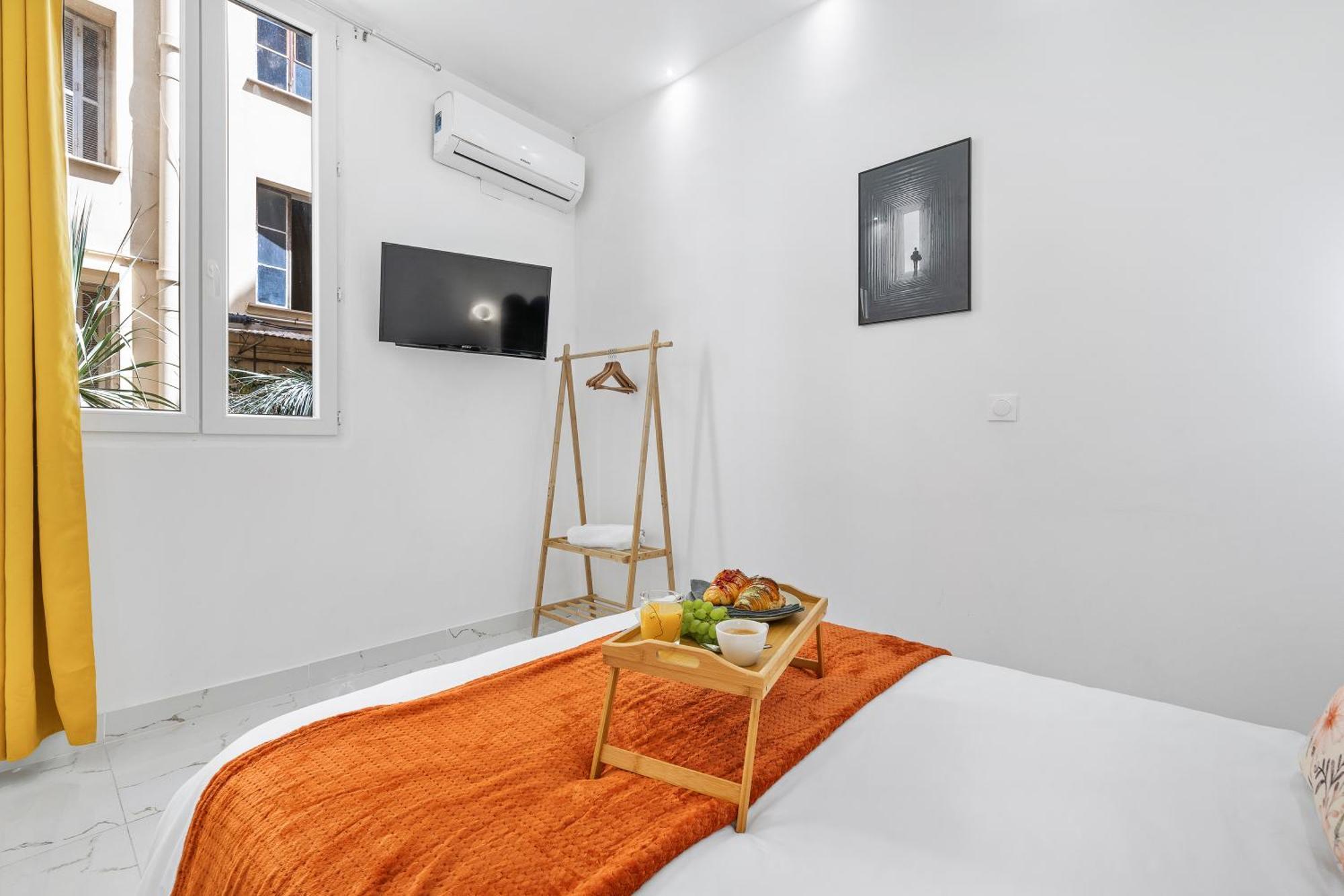 2 Rooms - Hyper Centre - Air-Conditioned - Terrace - Quiet - Tramway - Equipped Kitchen - Wifi Nizza Kültér fotó